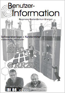 Abbildung der Titelseite Benutzerinformation 66